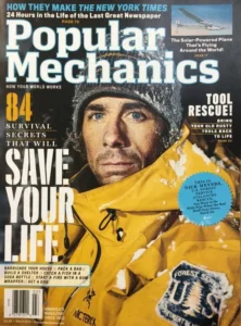 Nick Meyers Featured on Popular Mechanics Cover as Mount Shasta Avalanche Expert