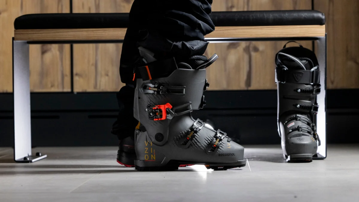 Rossignol Vizion 4B Pro 120 MV Ski Boot Redefines Alpine Performance with Hands-Free Entry Technology
