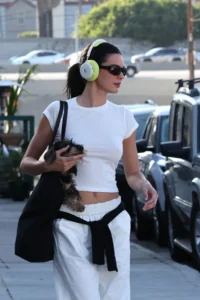 Kendall Jenner Introduces New Canine Companion Finn to The Row’s Minimalist Aesthetic