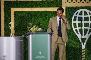 Roger Federer and Mary Carillo Inducted into the International Tennis Hall of Fame in Newport