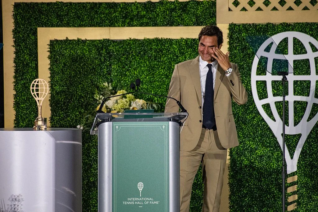 Roger Federer and Mary Carillo Inducted into the International Tennis Hall of Fame in Newport
